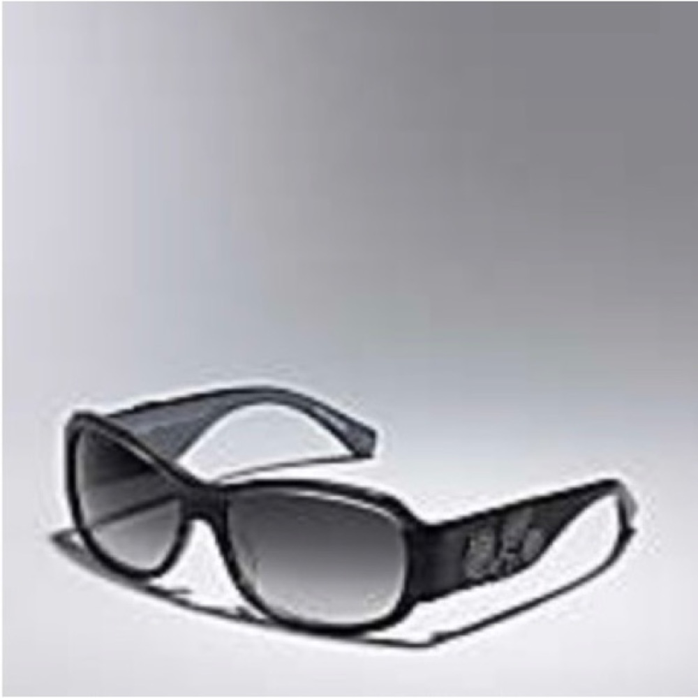 Coach Parker S848 Grey Horn Square Sunglasses